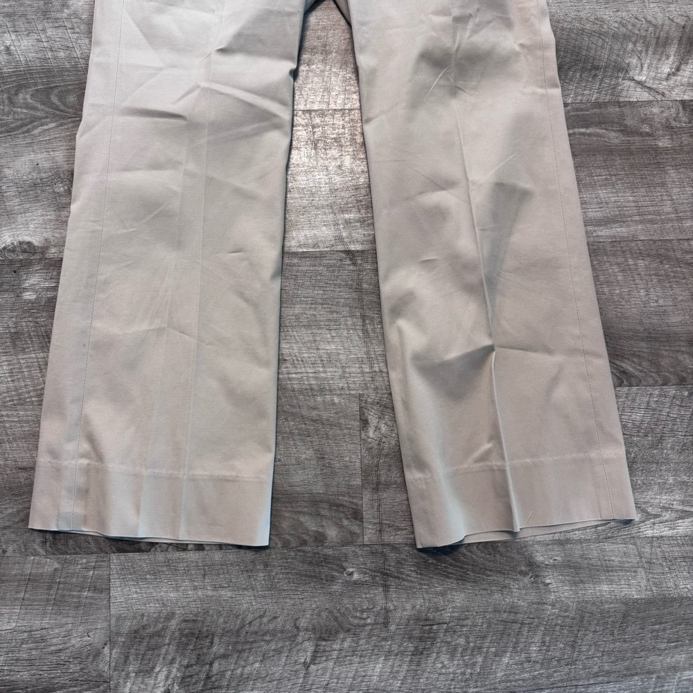Babaton Aritzia Tailored Ankle Light Beige Straight Leg Trouser Pant Womens Sz 8 - Picture 4 of 8